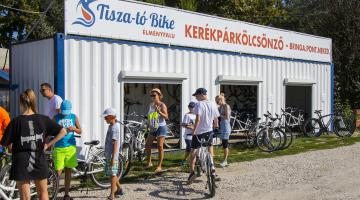 Tisza-tó Bike Kerékpáros Bázis Kerékpárkölcsönző, Kerékpárszerviz és Pihenőpont, Sarud, Kerékpárkölcsönző (thumb)